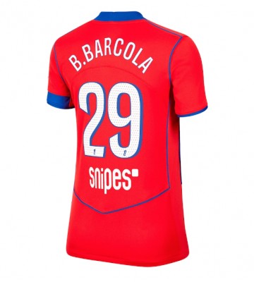 Paris Saint-Germain Bradley Barcola #29 Replika Tredjetrøje Dame 2025-26 Kortærmet